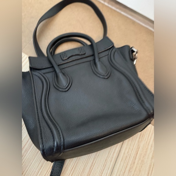 Celine Mini Nano Bag Black Leather - Picture 3 of 13